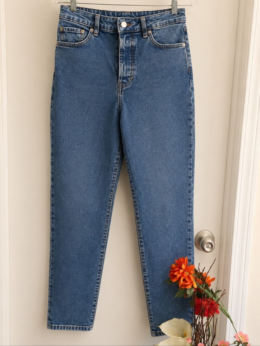 & Denim | Mom Jeans Ultra High Waist Size 6 - Picture 11 of 12